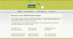 Desktop Screenshot of aharo.net